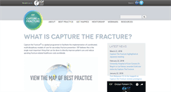 Desktop Screenshot of capturethefracture.org